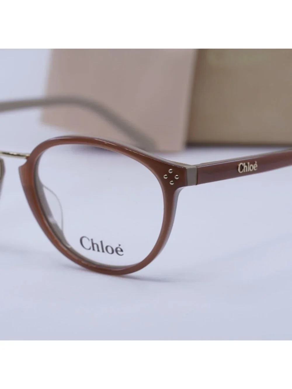 Chloe CE2666 208 Cat Eye Eyeglasses - Caramel 52mm